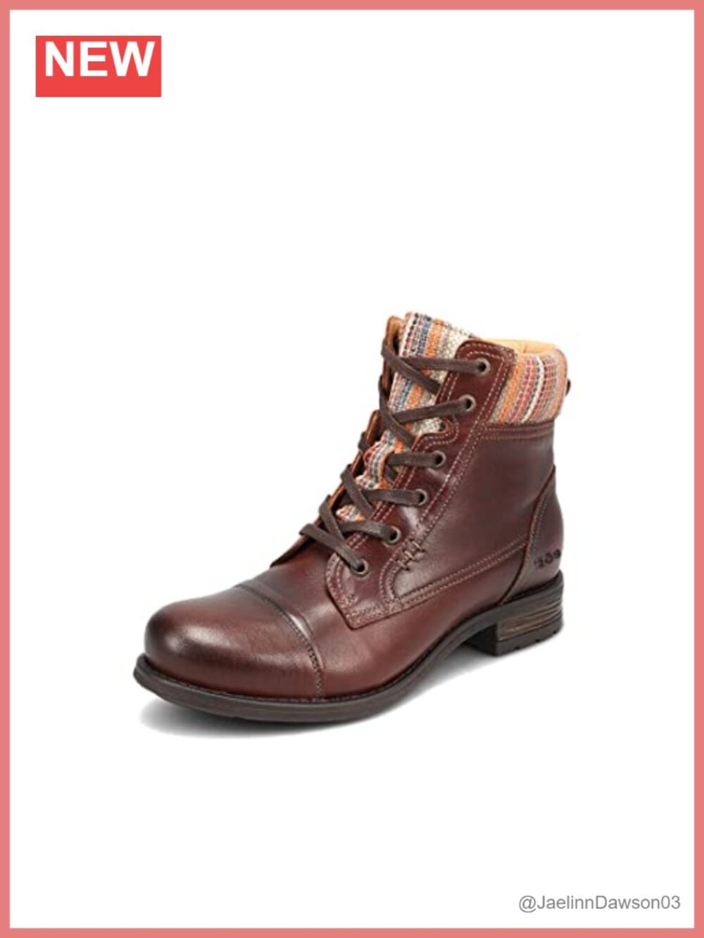 Women's Chukka Ankle Boots Full Grain Leather Zip Low Heel